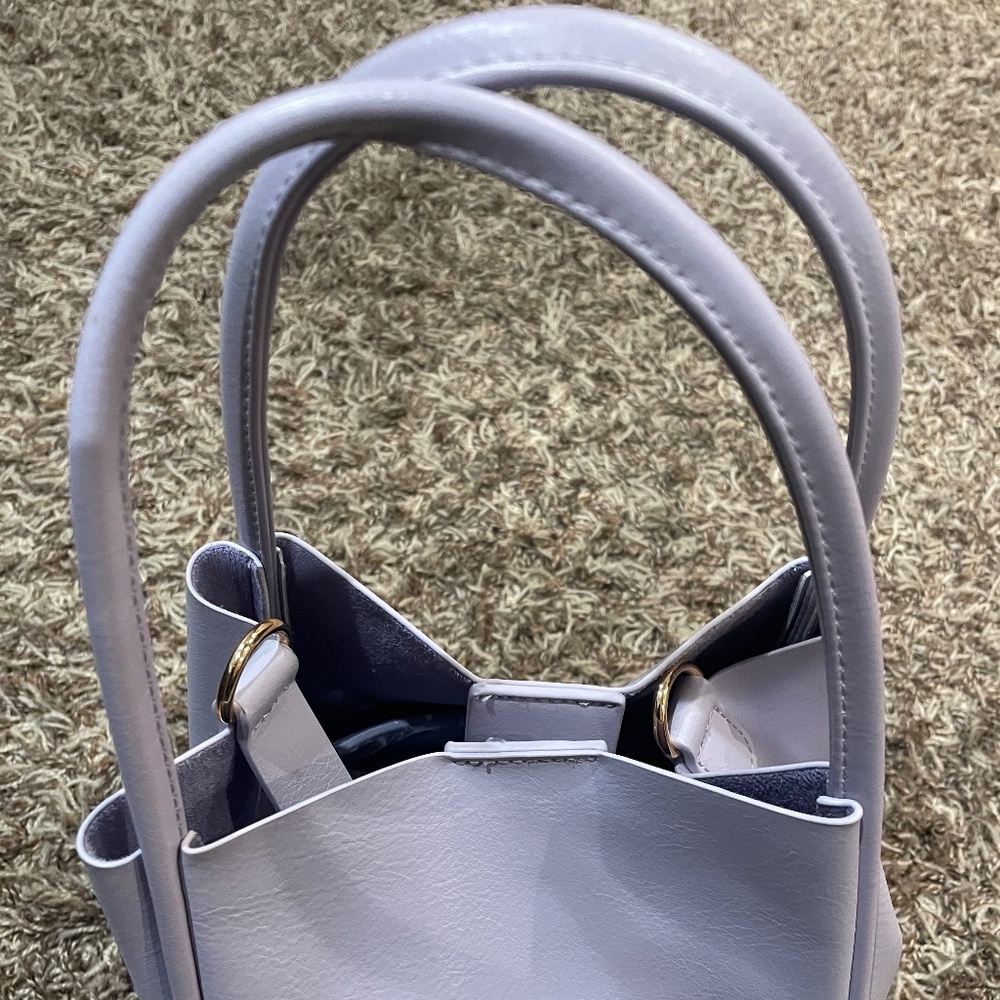 The Mini Hollace Tote Purse Purple Anthropologie